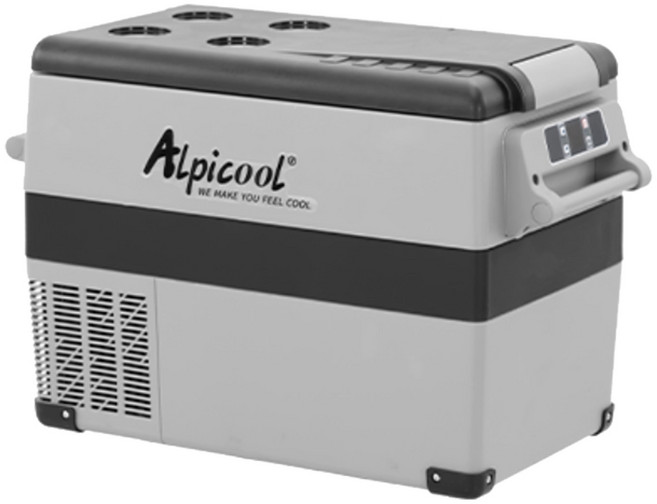 [공식수입/공식A/S점] 알피쿨 캠핑용 냉장고 45리터 KRCF45, 그레이