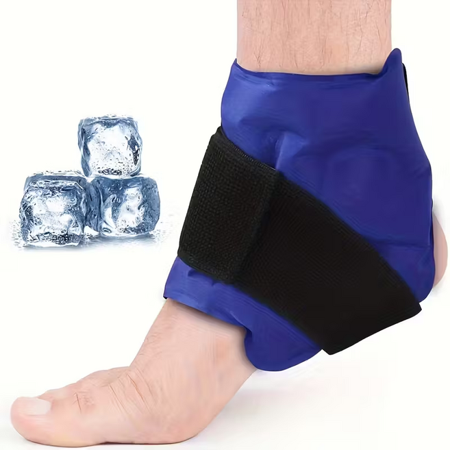 프리미엄 다용도 젤 아이스팩 발목 손목 겸용 쿨링 파우치, 1개
