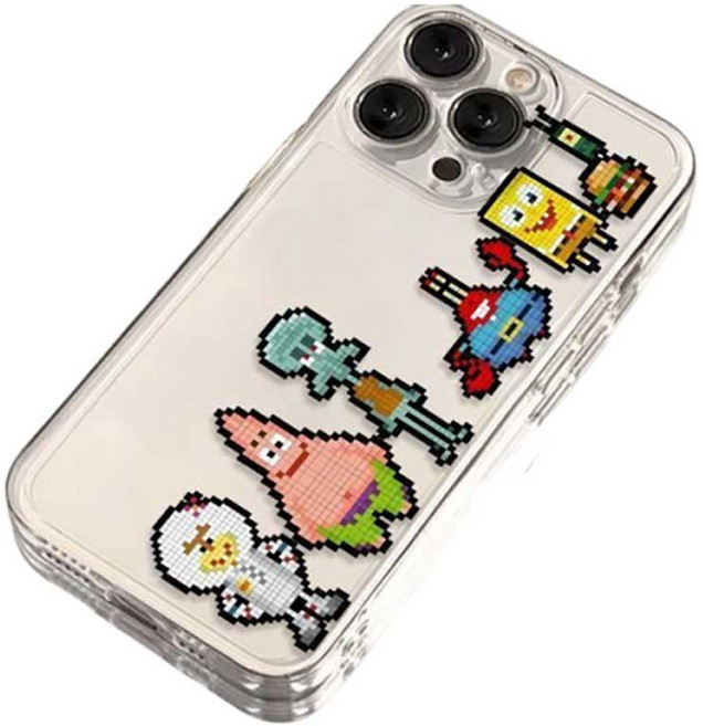 BuyChoo 소프트 스폰지밥 휴대폰 케이스