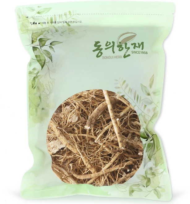 동의한재 국산 절단 백계근 흰접시꽃뿌리, 300g, 1개 - 쿠팡