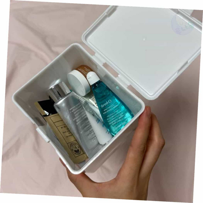 면봉 화장솜 정리함 대 약수납함