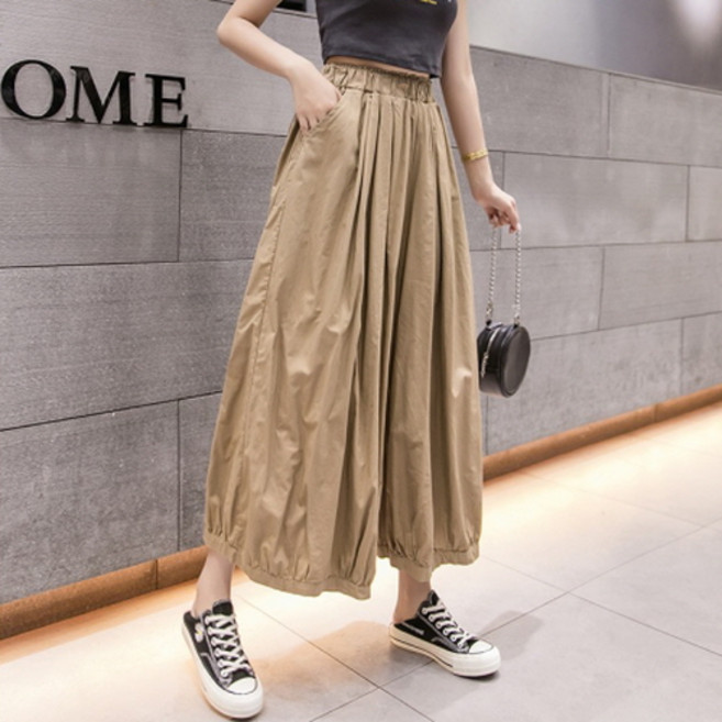 뉴욕멋쟁이 니카 스커트 와이드 팬츠