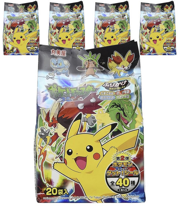 마루미야 포켓몬스터 후리카케 20개입, 5개, 50g