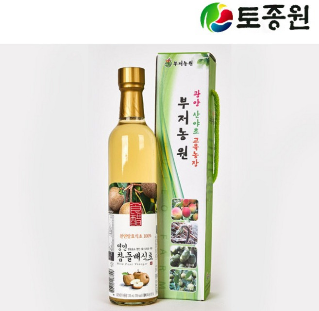 토종원 돌배식초 375ml 청정 산골, 1개