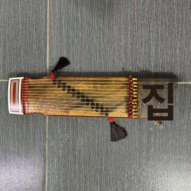 입문용가야금 연습용 취미 초보자 현악기 전통 입문용, 1개, 기본 색상