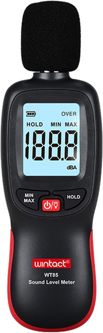 고급 소음측정기 층간소음 데시벨측정기계 테스터기, 1개