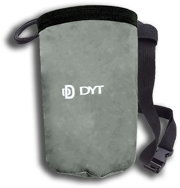 디와이티 볼더링 클라이밍 대형 초크백 BCB-01, 그레이