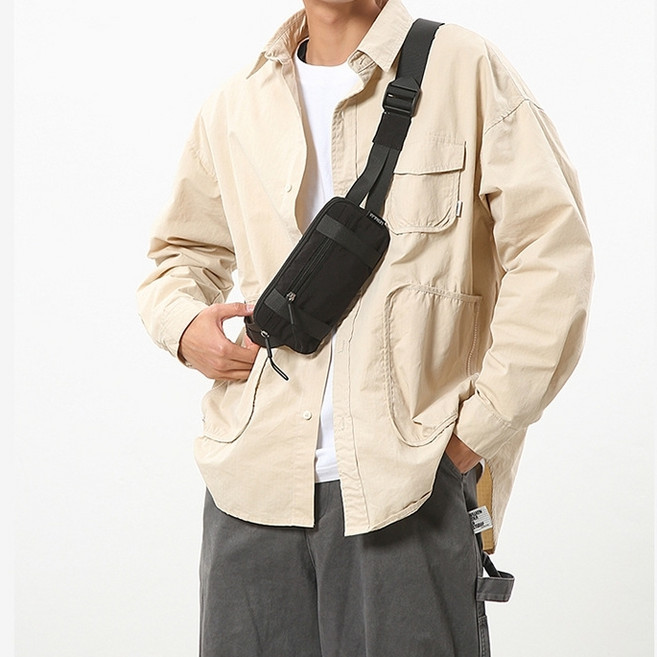 볼우물 미니 슬링백 여행 힙색 벨트백