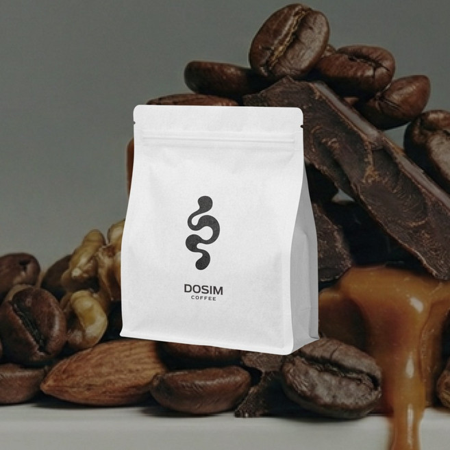 도심커피 고소하고 초콜릿한 도심 모노 블렌딩 홀빈 분쇄안함, 500g, 1개