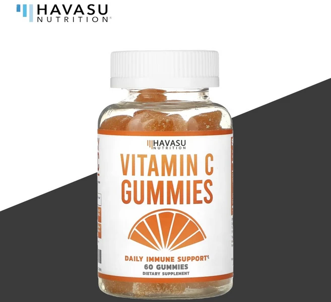 하바수뉴트리션 비타민C 250mg 구미젤리 60개, 1개, 60정 - 쿠팡