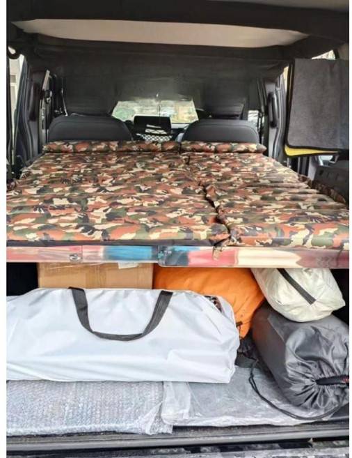 제이베니-1841 차박 트렁크 넓이조절 평탄화 철제프레임 침상 뒷좌석 단면 캠핑 접이식 프레임, 3. 1.9 x 0.95 침대 프레임