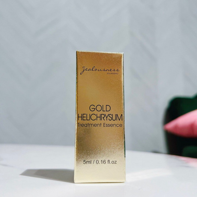 婕洛妮絲 黃金蠟菊超導精華5ml，深層滋養修護，改善乾燥粗糙，提升彈性緊緻，小容量方便攜帶, 1個, 5ml