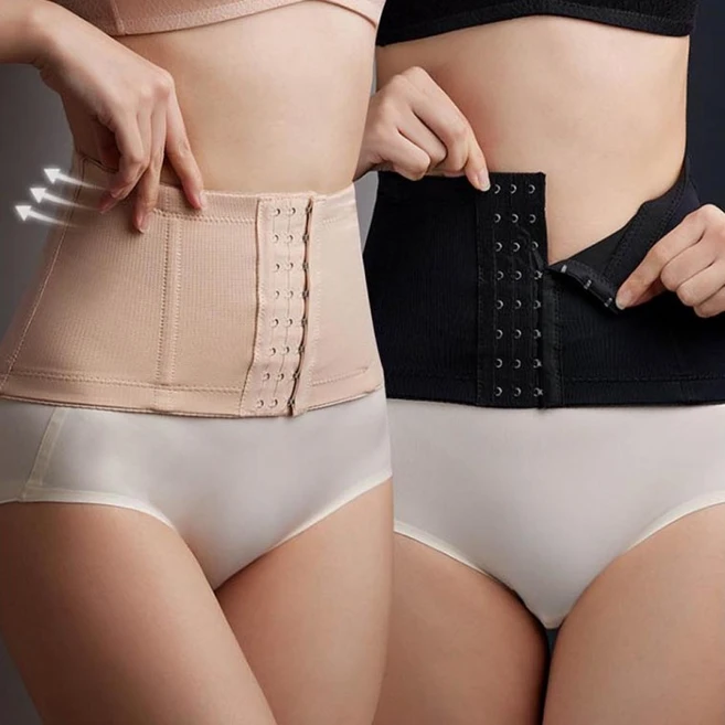 몸매관리 숏코르셋 복대 보정속옷 슬림라인 매쉬소재 아랫배 옆구리 압박 군살커버 - 쿠팡