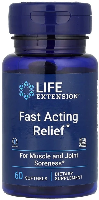 Life Extension Fast Acting Relief 라이프익스텐션 릴리프 60정, Life Extension 라이프익스텐션 패스트 액팅, 1개 - 쿠팡