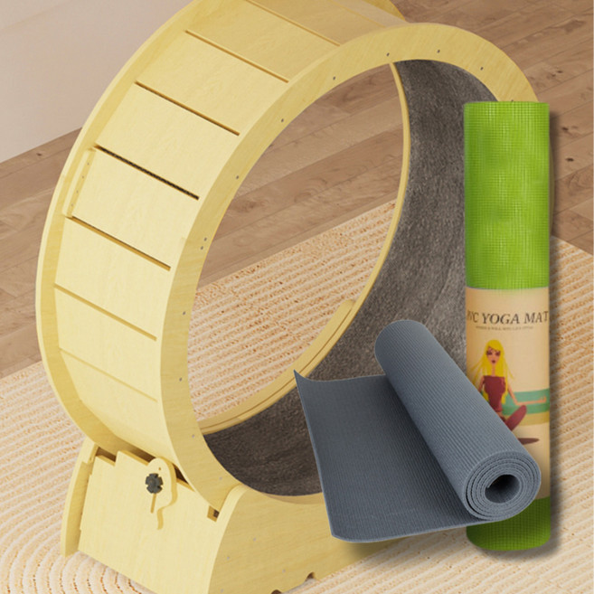 비와이몰 고양이 무소음 캣 휠 워커 트레드밀 스크래쳐 펫 롤링 장난감