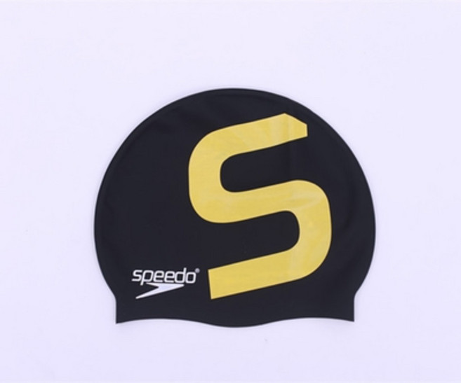 Speedo 스피도 고탄력 편안한 수영모 귀보호 두발보호 빅사이즈, 사진, 1개