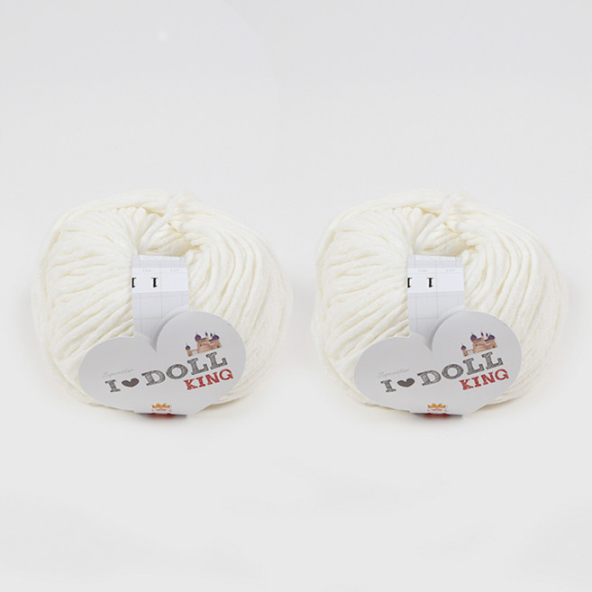 [앵콜스] IDOLL 아이돌킹(2볼세트) (10개+1개덤) 소품실 블랭킷 실 인형실, King01 크림