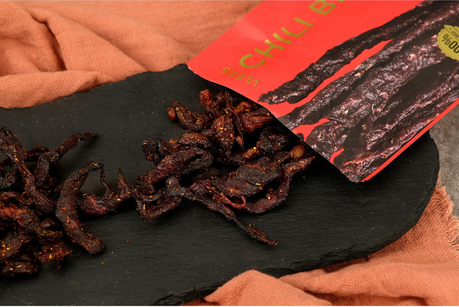 VLEES Chili Bites 6개 (블리스 칠리바이트 빌통바이트), 30g, 칠리 바이트