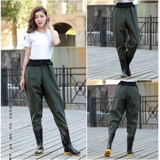 낚시 바지장화 갯벌 해루질장비 모내기 김장 방수 허리 장화