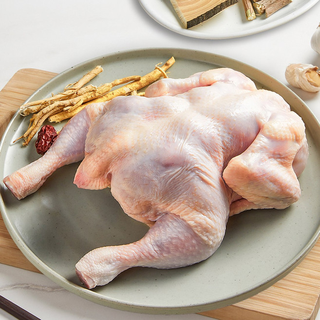국내산 신선 냉장 삼계탕용 백숙용 배절개한 통닭 닭고기, 3kg, 1개