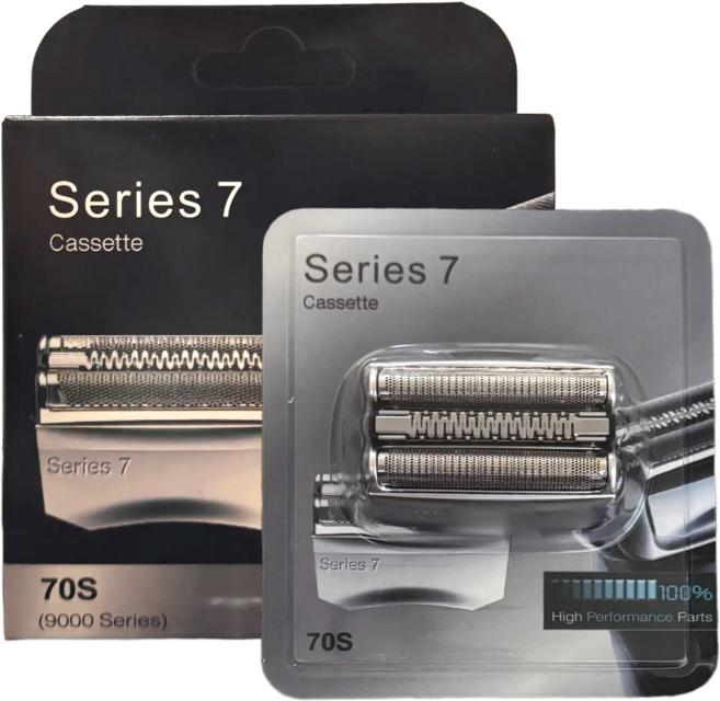 클렌즈 브라운 시리즈7 면도날 70S 70B 날망 면도기날 헤드 호환용, 1개, silver, 70s/70b