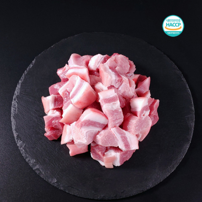 [고기올] 1등급 이상 한돈 미박앞다리 1kg (냉장), 찌개용, 1개