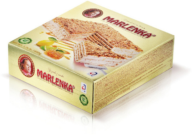 말렌카 냉동 레몬맛허니케이크, 1개, 800g