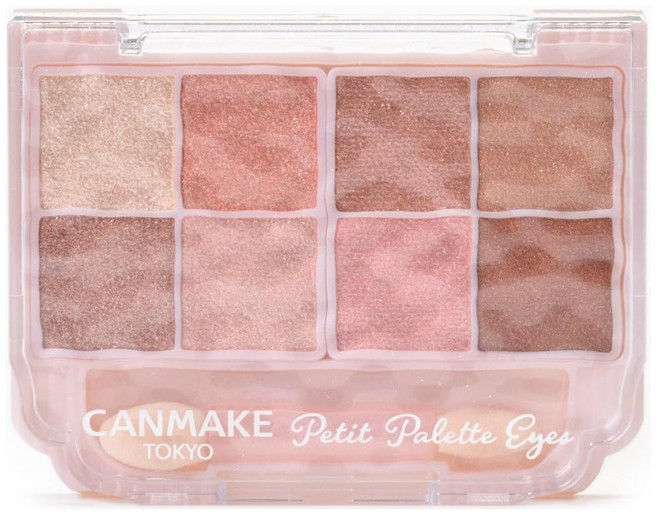 CANMAKE Petit Palette Eyes 八色眼影盤 S02 馬卡龍糖果, S02馬卡龍糖果, 1個