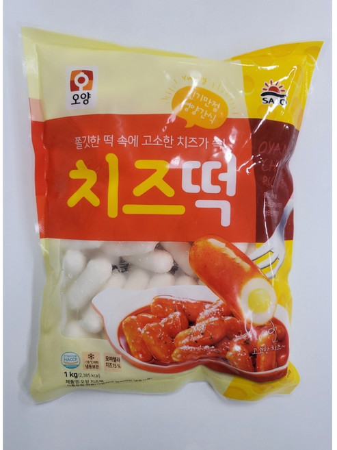 오양 치즈떡 1kg, 10개