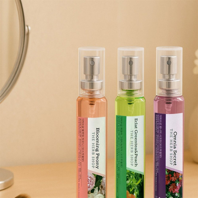 멜리사컴퍼니 더허브샵 오드뚜왈렛 (향수)18ml 더허브샵블랙체리향수, 블루밍피오니