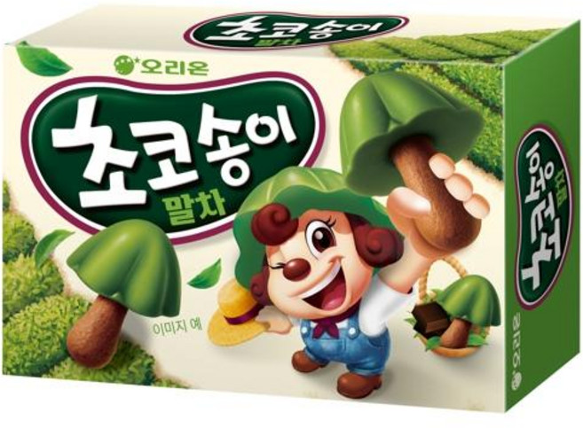 초코송이 말차케이크맛 45g 오리온, 단품, 단품