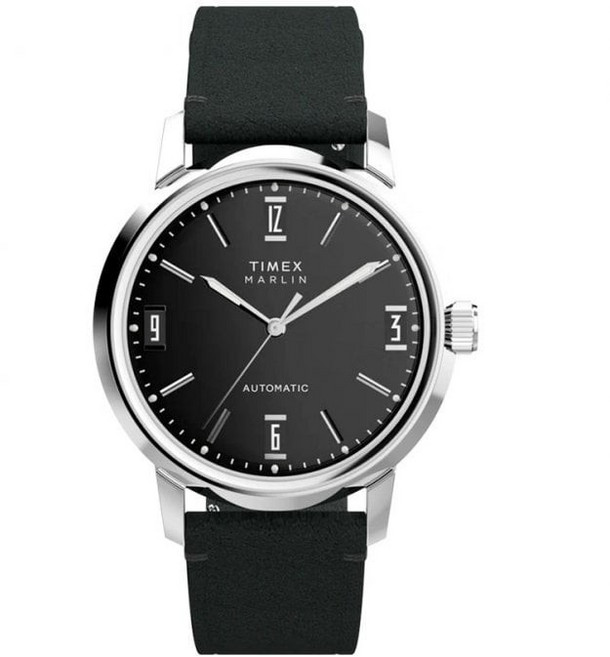 타이맥스 타이멕스 Timex 타임엑스 말린 오토매틱 40mm 가죽 스트랩 시계 TW2W59700 675449