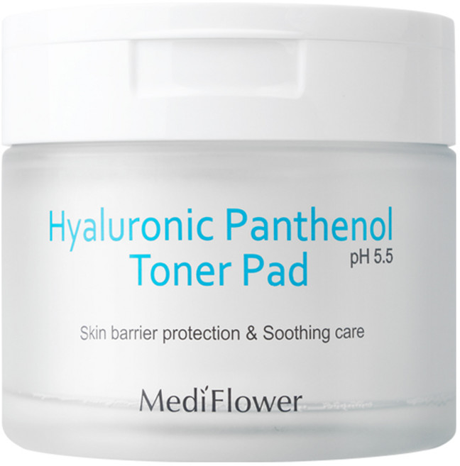 메디플라워 히알루로닉 판테놀 토너 패드 180ml, 60매입, 1개
