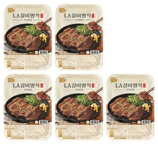 지오컴퍼니 김나운더키친 LA갈비명작 400g x 7개 Premium