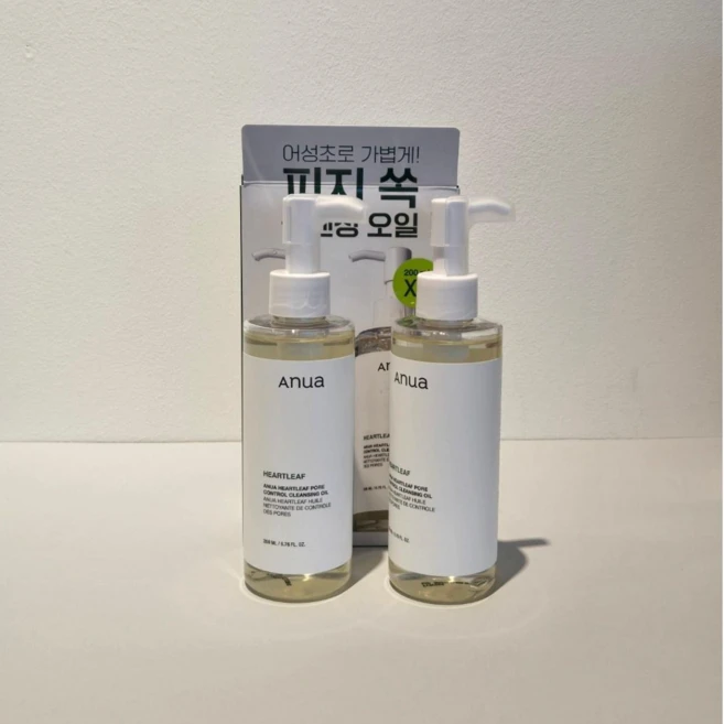 아누아 어성초 클렌징 오일 200ml 모공케어, 2개 - 쿠팡