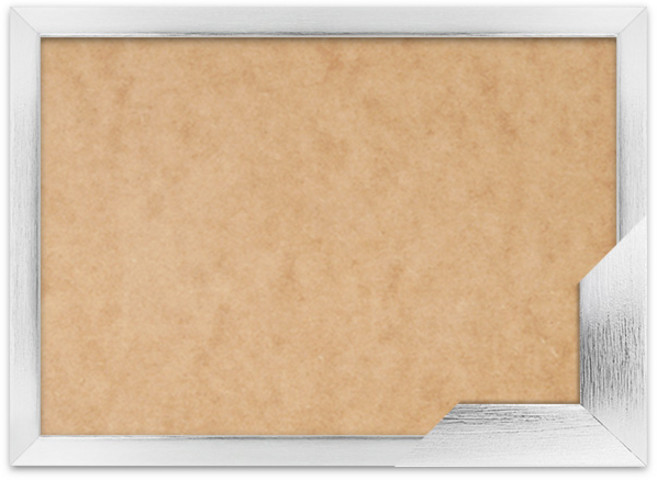 퍼즐액자 21x28.5 고급형 슬림 우드 실버, 슬림실버, 1개