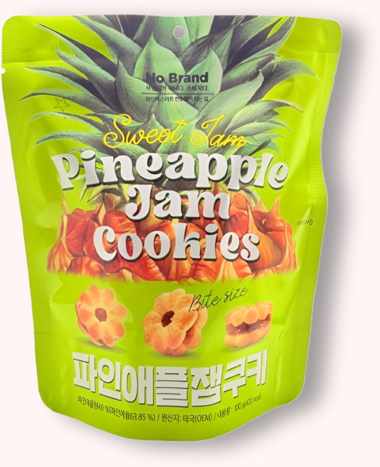 노브랜드 파인애플잼쿠키, 6개, 100g