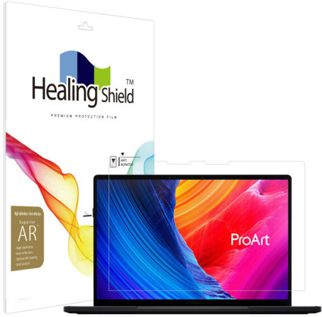 아트박스/힐링쉴드 에이수스 프로아트 PX13 HN7306 AR 고화질 액정필름, 단품없음, 1개