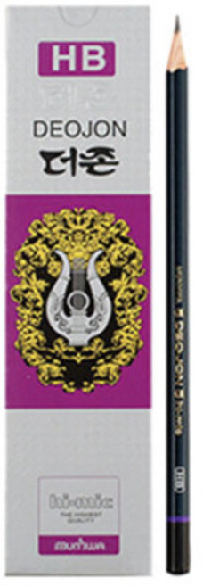문화연필 연필 더존, HB, 24개