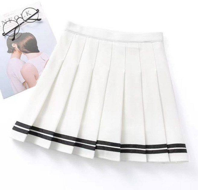 A라인 미니 치마 골프 속바지 교복