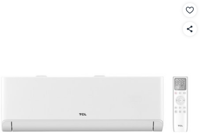 TCL 인버터 29.3㎡(8.9평형) 벽걸이형 에어컨 방문설치, TAC-12CSD/TPH11I, 일반배관형