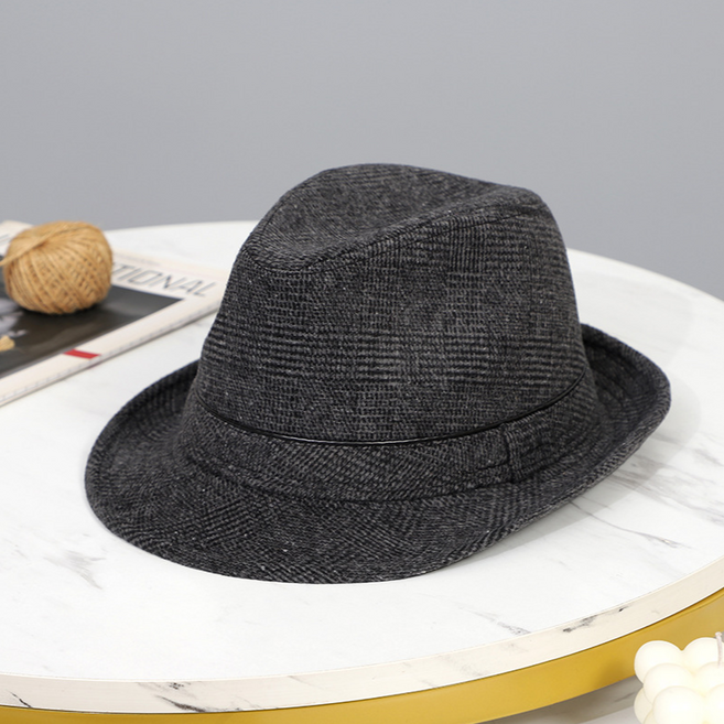 아르테리에 남자 사계절 중절모 고급형 페도라 모자