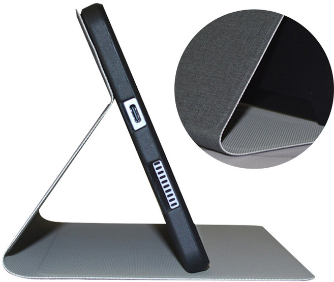 스냅케이스 ALLDOCUBE iplay 70 mini turbo 북커버 케이스, 애쉬그레이, 1개