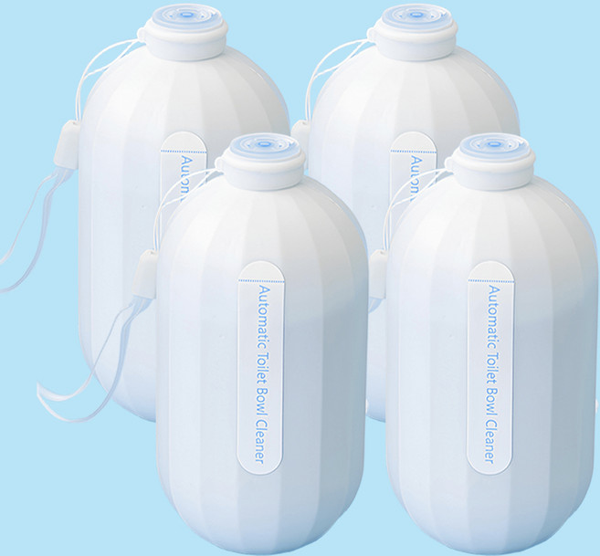 퓨릴 위생줄 있는 자동 변기세정제 대용량, 4개, 300g