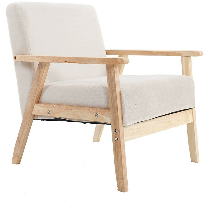 낮은 카페 체어 커피숍 A 우드 의자 라운지 원목 인테리어 1인, 1개, 미백색