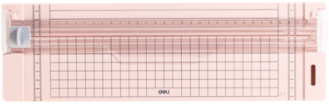 델리 트리머 문서 재단기, A4(30개), 14251 분홍(pink)