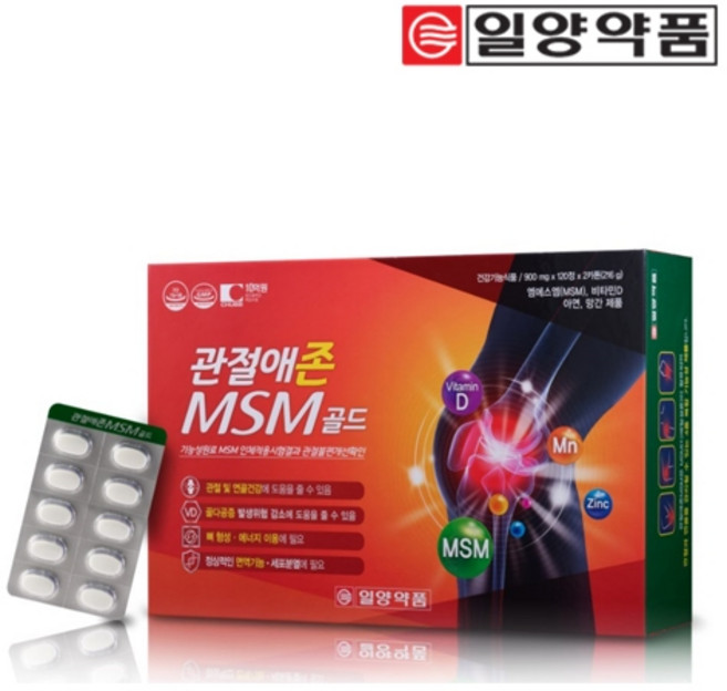일양약품 관절애존 MSM 골드, 240회분, 1개