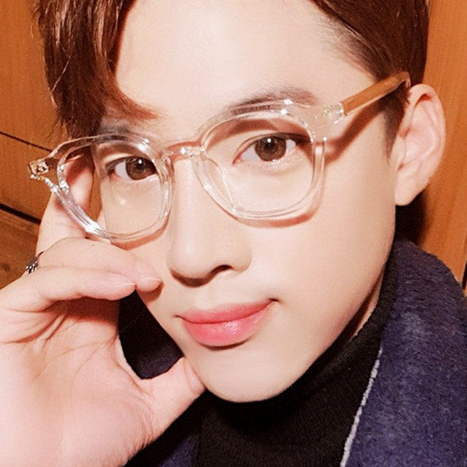 스타일호른 투명 빅사이즈 패션 뿔테안경테 블루라이트 차단 안경