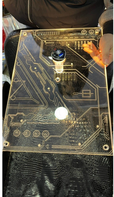 야외 캠핑 IGT 발광 유닛 보드 아크릴 테이블 휴대용 경량, 투명한 1유닛 메카(오른쪽)