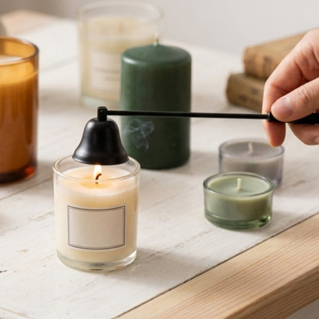 종모양 캔들덮개 향초끄기